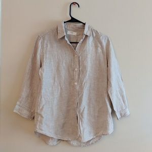 Linen Button Down Shirt